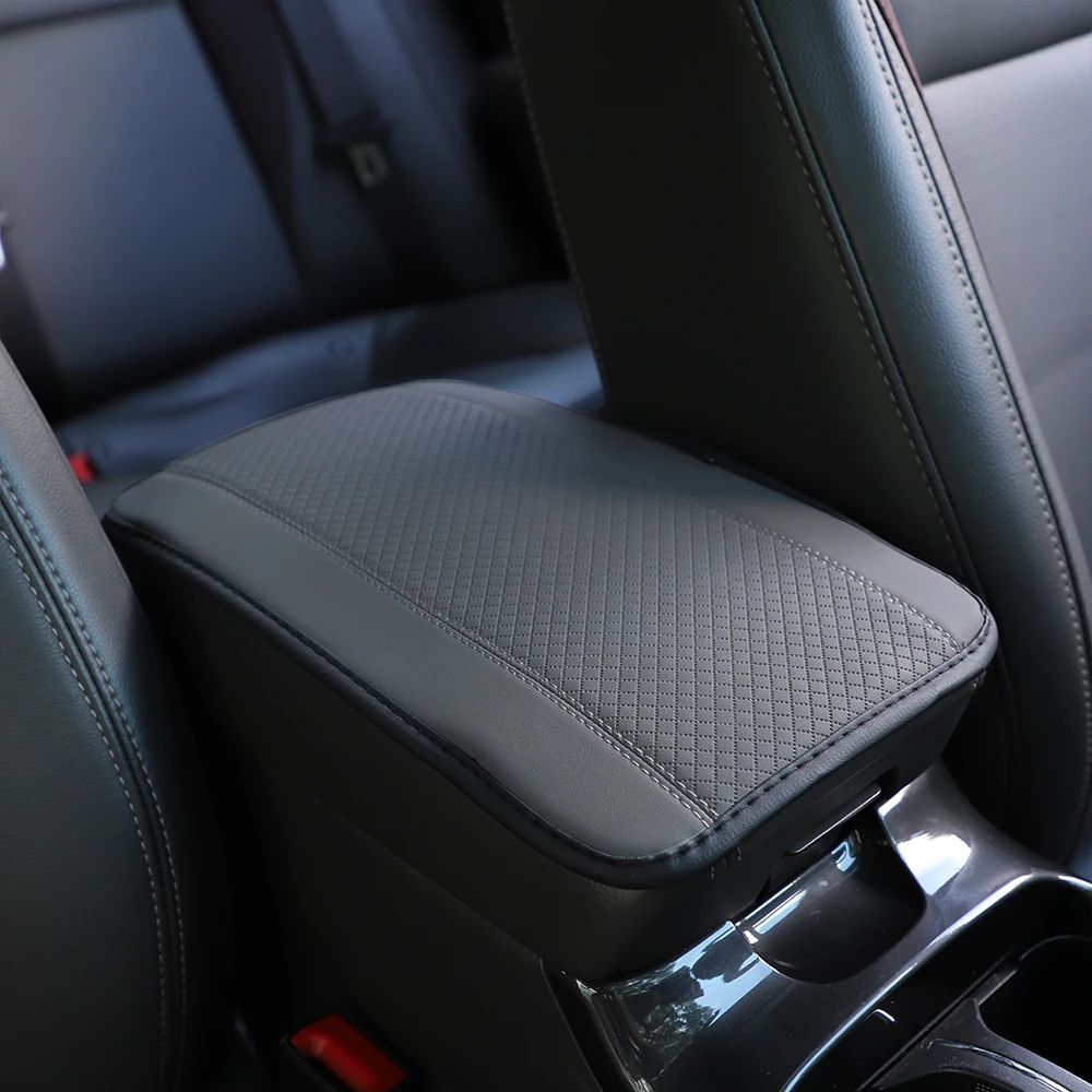 PU Leather Waterproof Car Armrest Cushion Pad