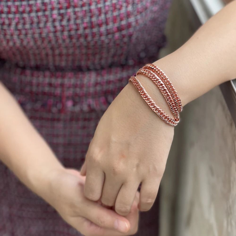 Pure Copper Adjustable Chain Bracelet