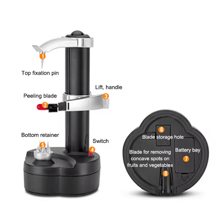 AutoPeel Pro Electric Fruit and Vegetable Peeler