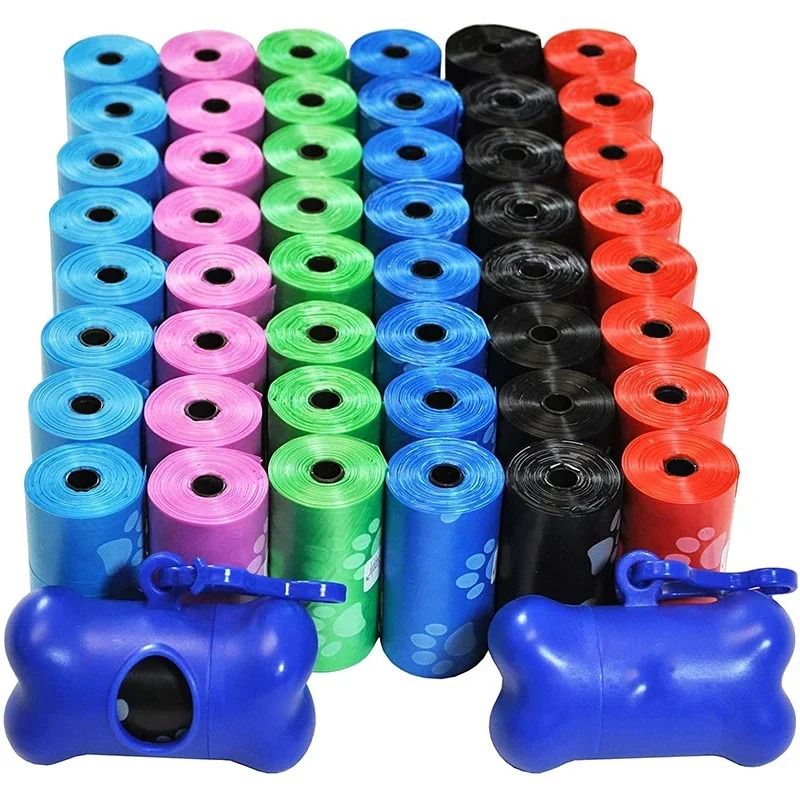 Dog Poop Bag Refill Rolls For Outdoor Pet Waste Cleanup