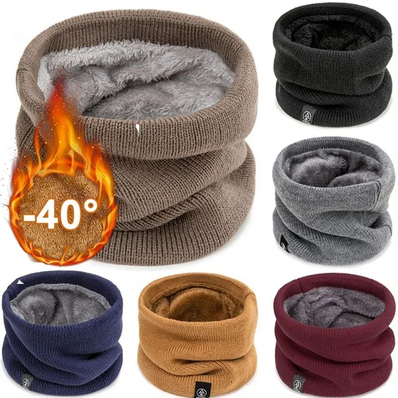 Soft Knitted Winter Neck Warmer for Men and Women
