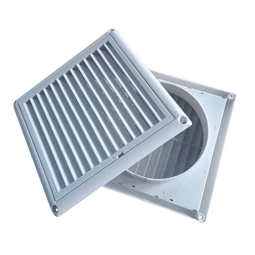 Air Vent Grille Ventilation Cover Adjustable Wall Air Vent Duct Outlet with Flaps
