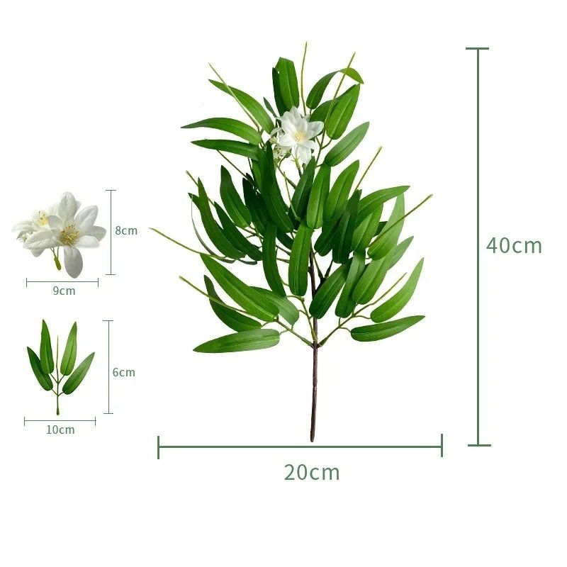 Silver Dollar Artificial Eucalyptus Greenery Stem