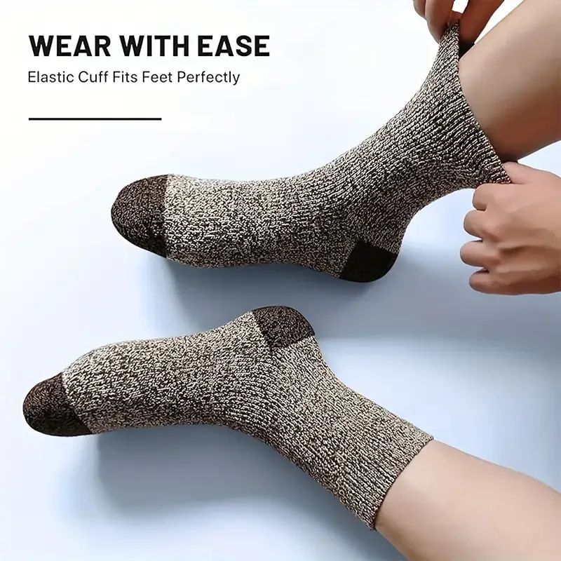 Merino Wool Thermal Socks Set