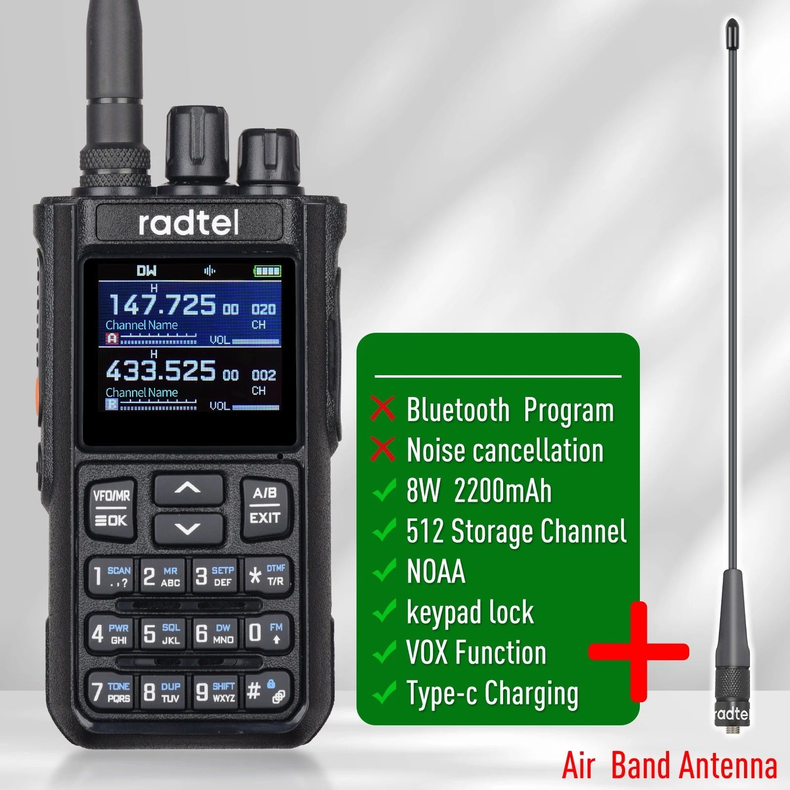 Professional Full Band Multi Environment Radio
