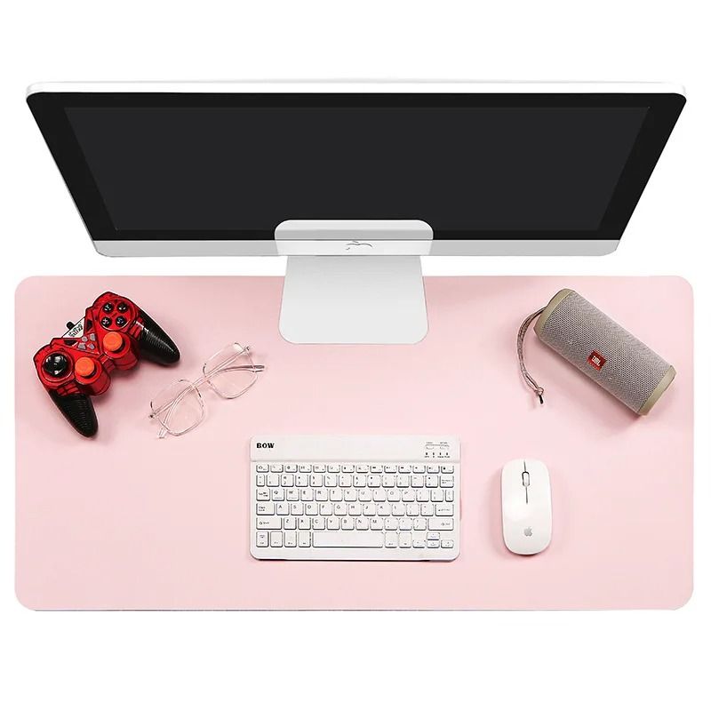 PU Leather Desk Protector Mat Large Waterproof Office Desk Pad Mouse and Keyboard Cover