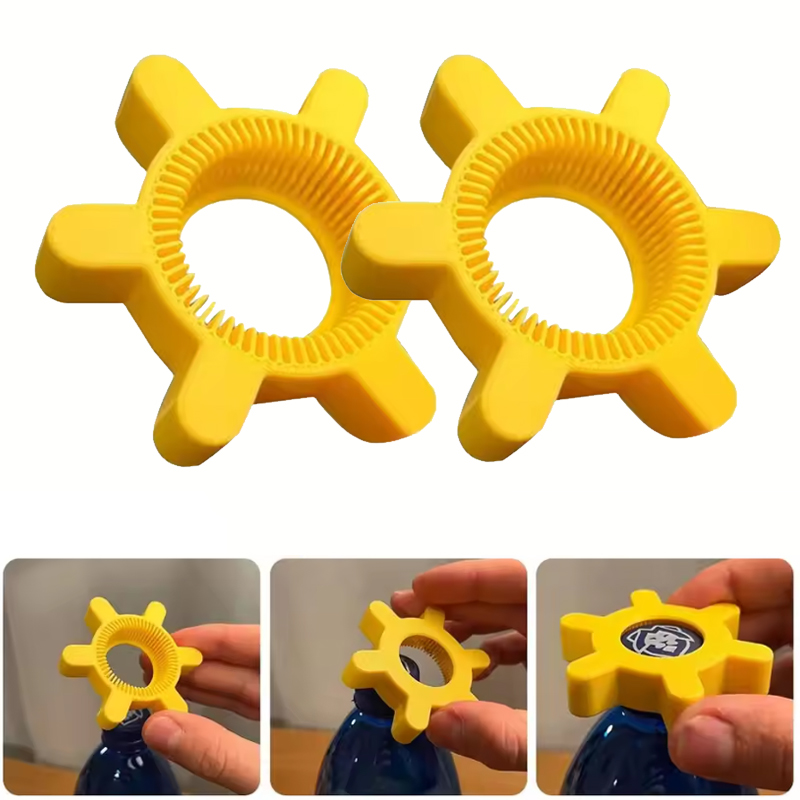 Multi-function Rotary Bottle Cap Opener Plastic Twist Kitchen Tool