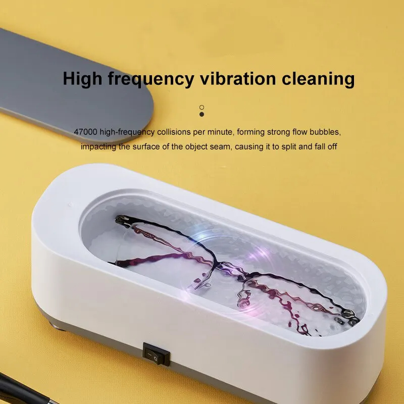 Vibration Cleaning Machine Multifunctional Cleaner for Jewelry Watches Teeth Contact Lenses