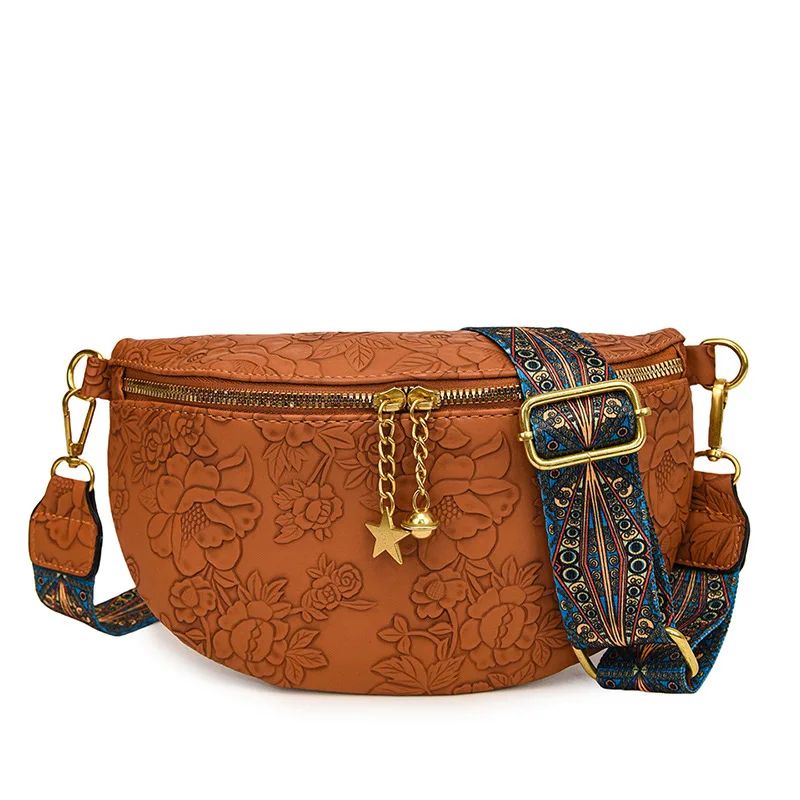 Large Capacity Women Chest Crossbody Bag