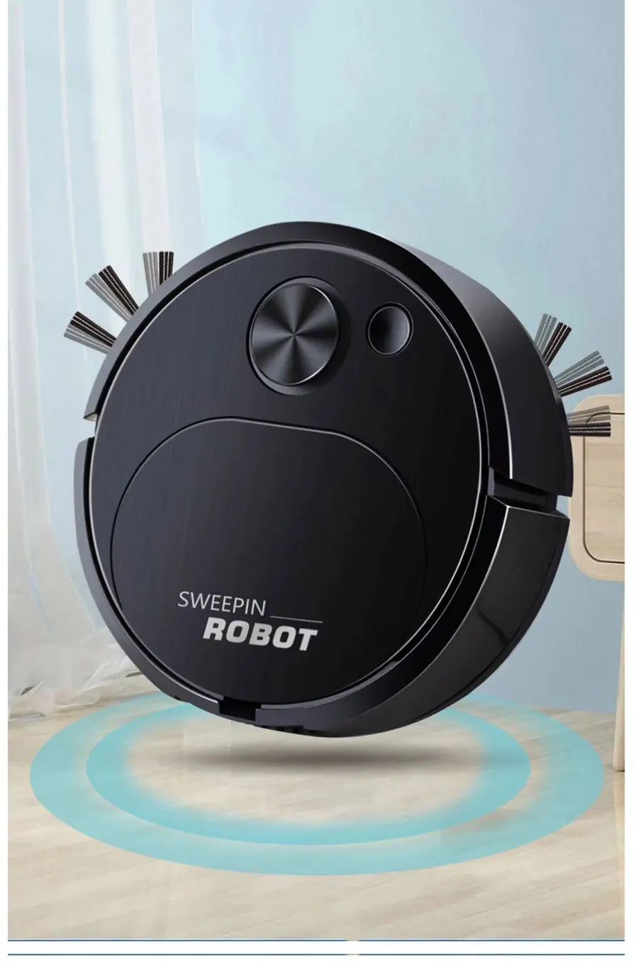 Smart 3 in 1 Robot Vacuum Cleaner with Mopping