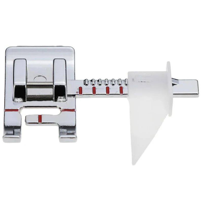 Adjustable Seam Guide Presser Foot for Sewing Machines (Universal Snap-On)