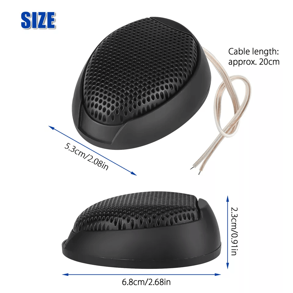 Universal Car Stereo Speaker Audio Dome Tweeter, Super Power Loud Car Sound Upgrade