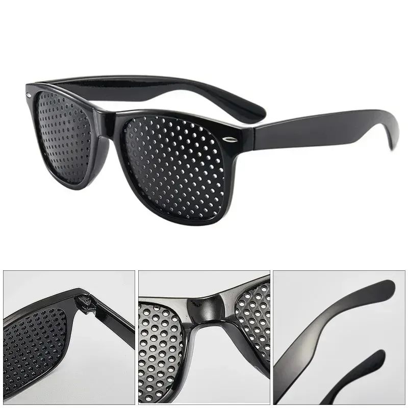 Pinhole Vision Correction Glasses for Eye Relief