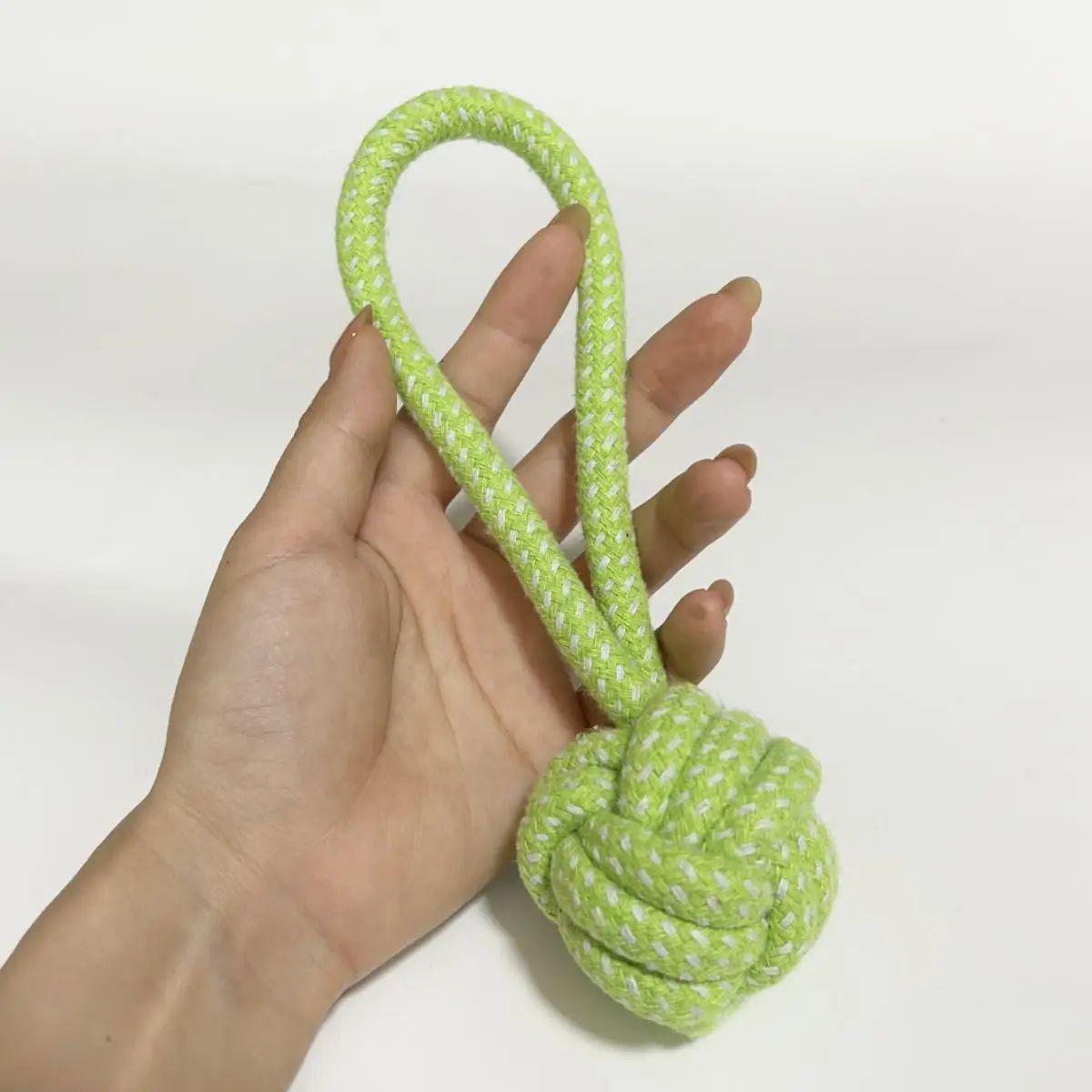 Cotton Rope Chew Ball Dog Toy Random Color