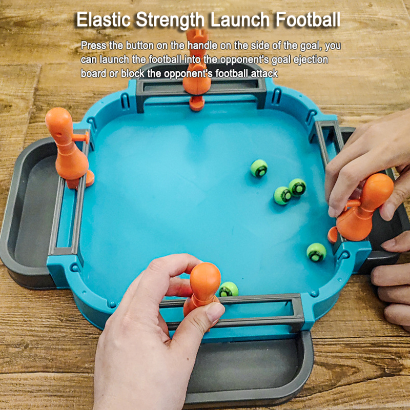 Pinball Battle Table Toys, Children Board Games, Soccer Marble Shoot Game, Family Fun Interactive Social Toy