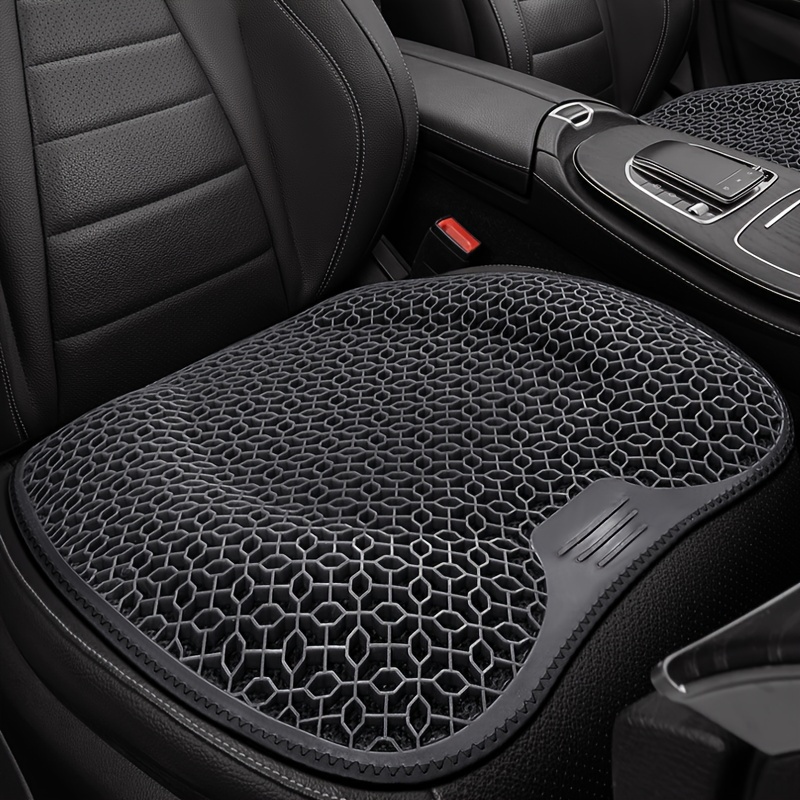 Gel Seat Cushion with Honeycomb Design – Breathable & Washable Pad for Car & Office – Ergonomic Support