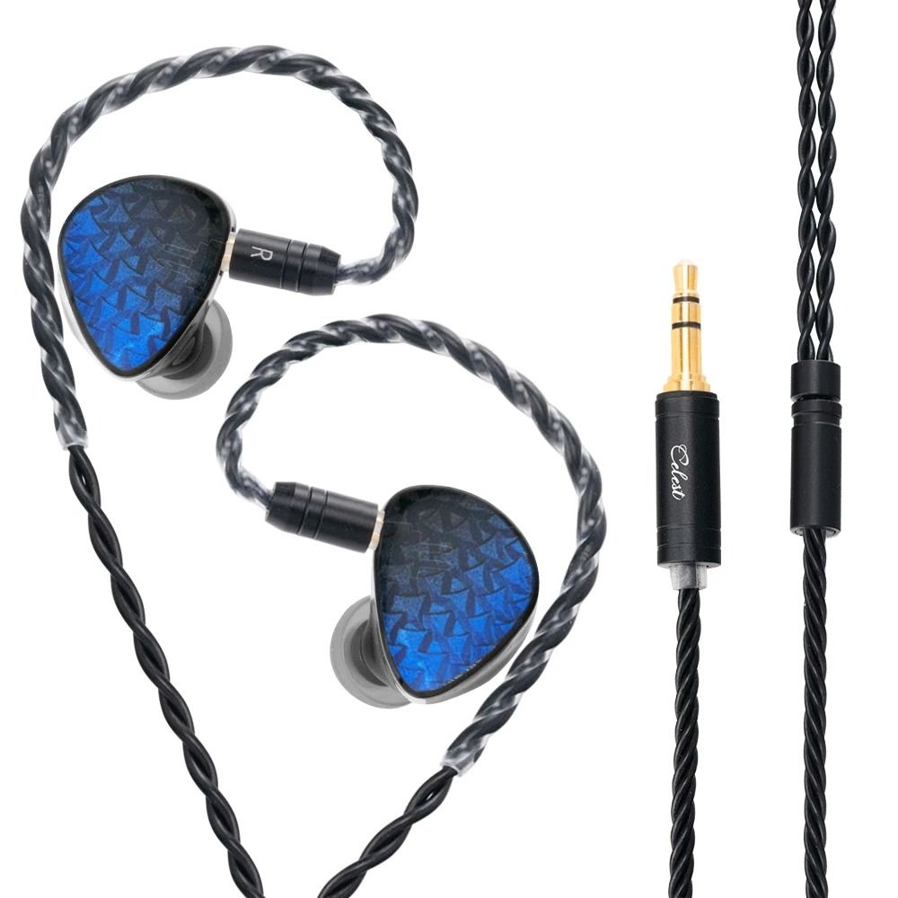 In Ear Headphones with 10mm Dynamic Driver and LCP Diaphragm