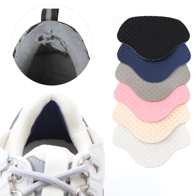 4-Piece Heel Repair Sticky Shoe Patch Set – Anti-Wear Heel Pads for Foot Comfort
