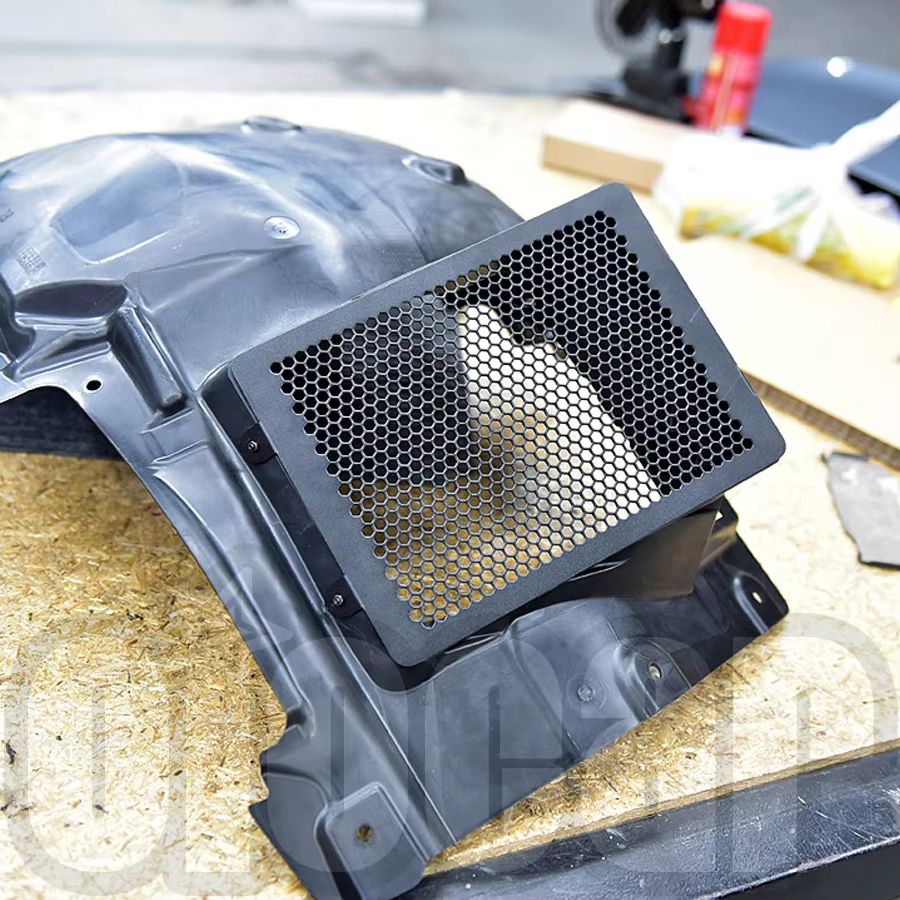 oiomotors Racing Front Fender Liner – Enhanced Clearance Aluminum Plate for BMW G87 M2, G80 G81 M3, G82 G83 M4