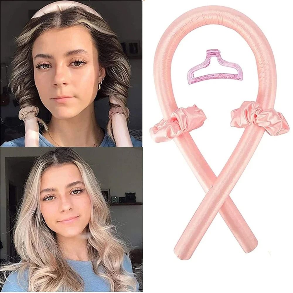 Heatless Curling Rod Headband – No Heat Hair Curlers