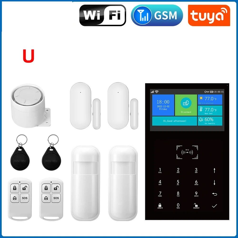 Smart 4.3 Inch WiFi GSM Command Center