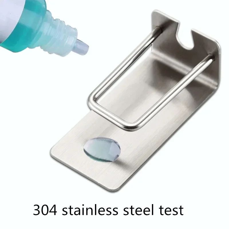 Stainless Steel Wall Mount Toothbrush Holder Bathroom Rack