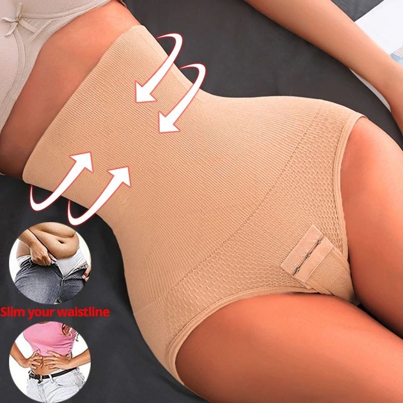 Women Tummy Control Waist Trainer Shapewear with Butt Lifter and Slimming Support
