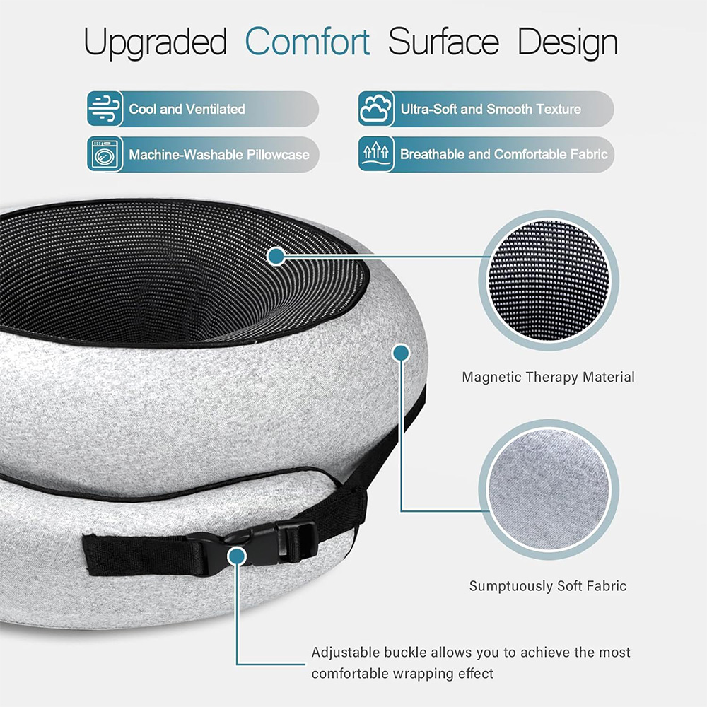 Pillow Neck Pillow U-Shaped Pillow Travel Car Neck Pillow Airplane Travel Pillow Long-Distance Flight Sleeping Artifact