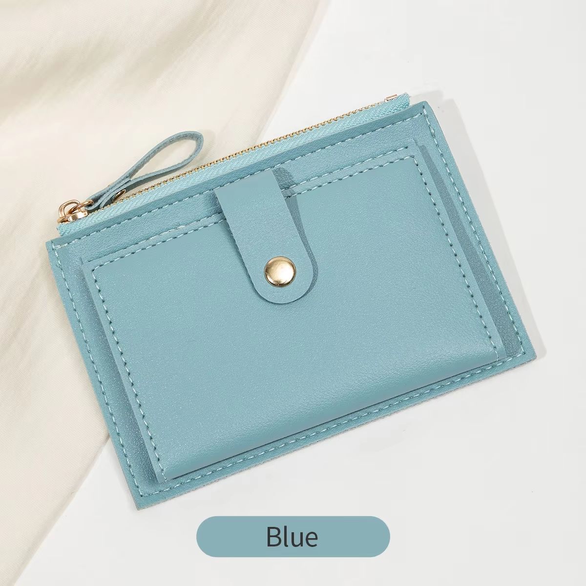 SlimChic Ultra-Thin PU Leather Mini Card Wallet