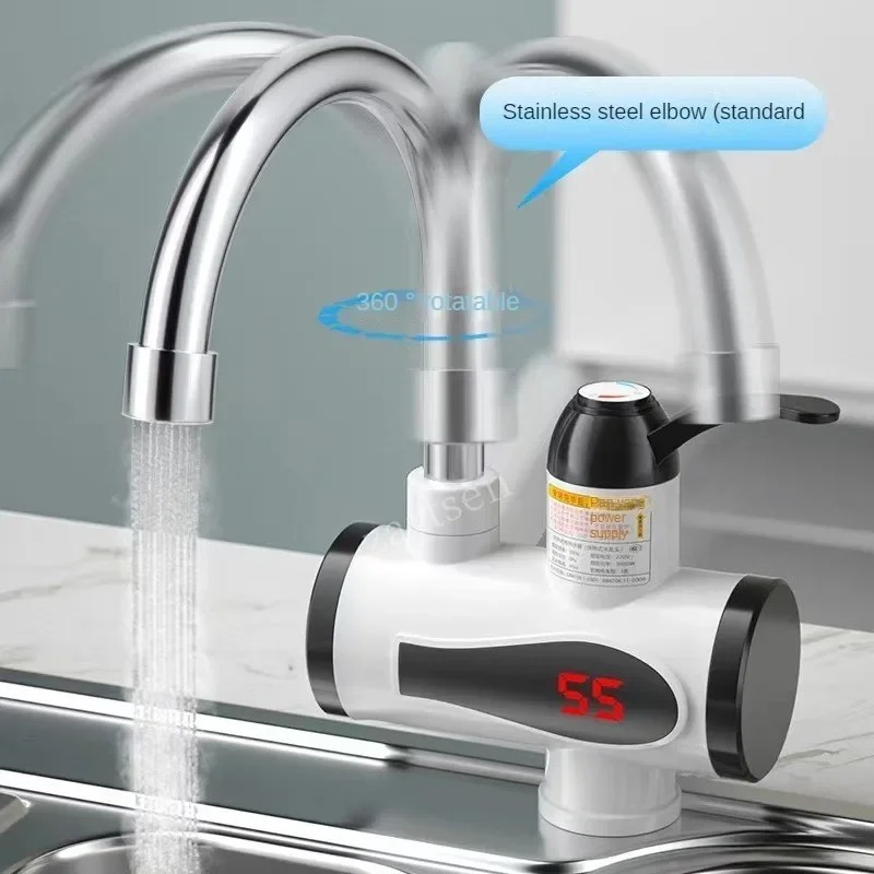 Tankless Electric Water Heater for Instant Hot & Cold Water – Kitchen Faucet Style
