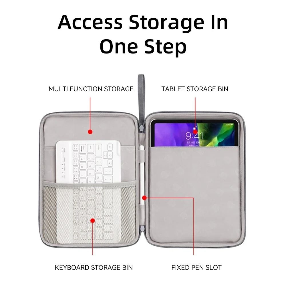 Protective Tablet Sleeve Carrying Case for Travel and Daily Use