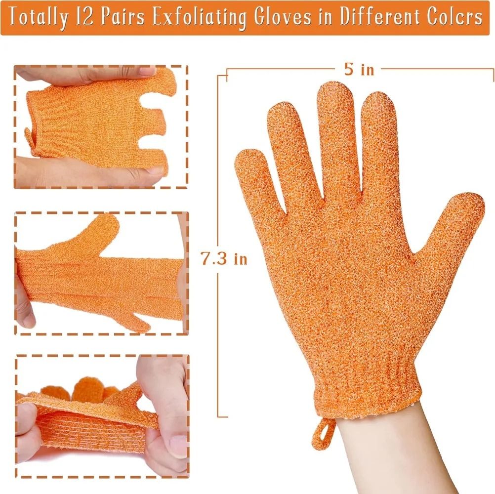 Exfoliating Spa & Bath Glove Collection