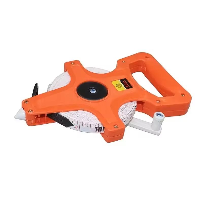 Open Reel Fiberglass Measuring Tape with Inch and Metric Scale in 30m 50m and 100m Lengths
