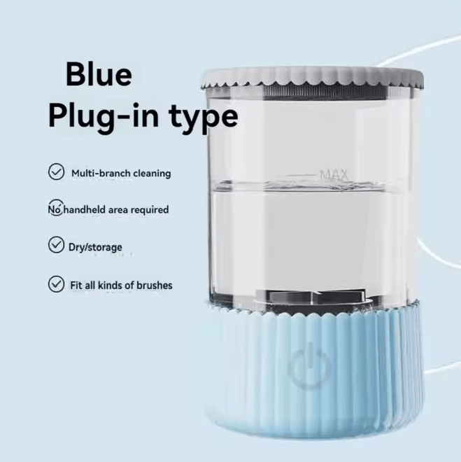 3 in 1 Electric Makeup Brush Cleaner USB Rotary Washing and Drying Machine