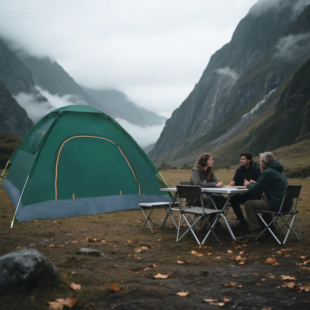 Pop Up Waterproof Tent with UV Protection Instant Setup, Lightweight Camping Shelter