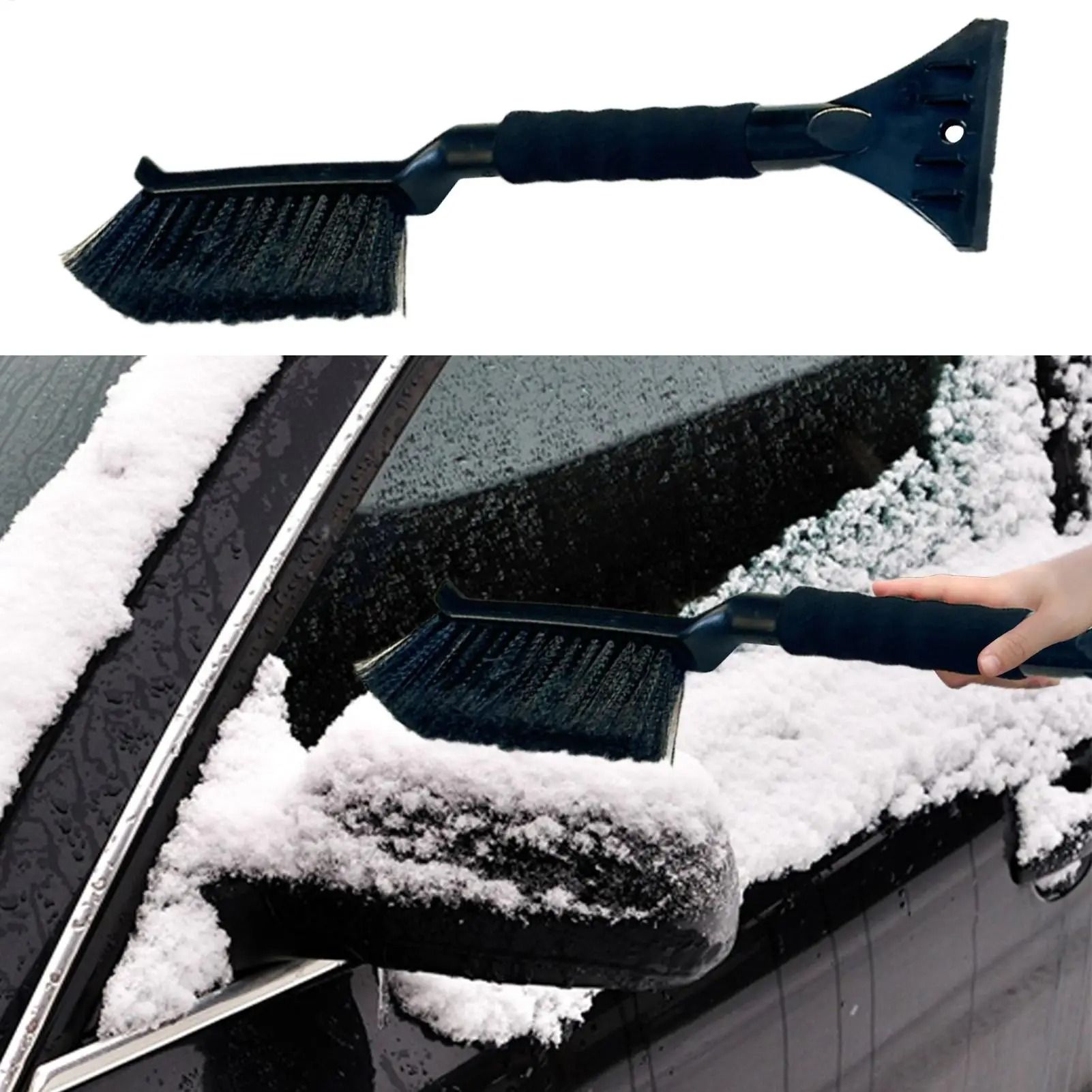 Car Ice Scraper and Snow Brush