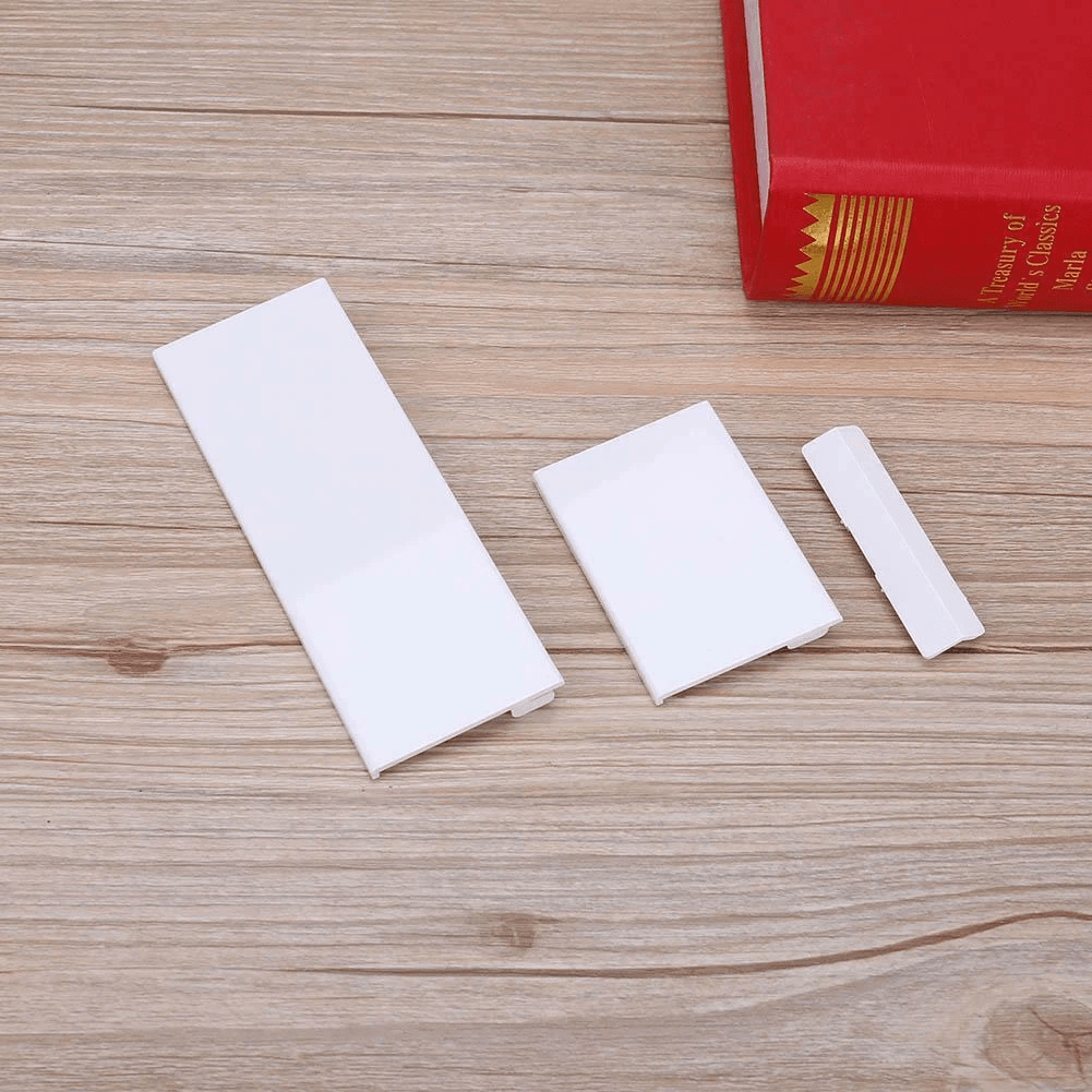 Memory Card Slot Cover Replacement for Nintendo Wii Console, Durable Plastic Door Lids Kit