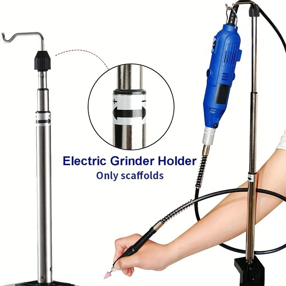 360° Rotary Grinder Stand with Flexible Shaft