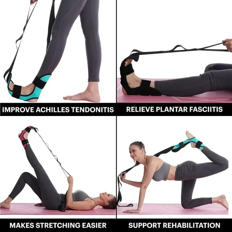 Flexibility Stretching Band Yoga Leg Stretching Band Foot Care Plantar Fasciitis Rehabilitation Fitness Belt