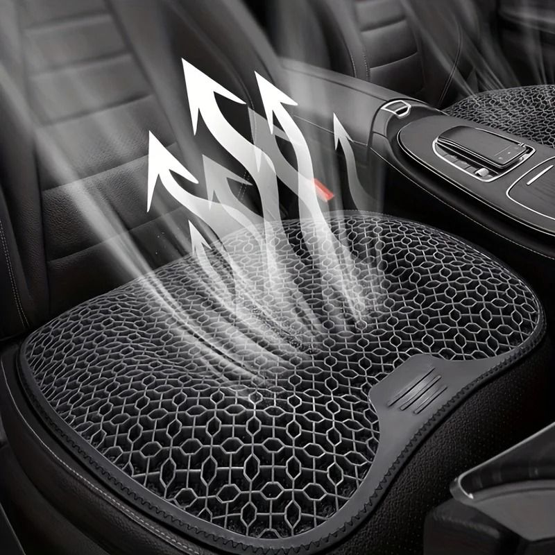 Breathable Honeycomb Gel Seat Cushion for Office and Car