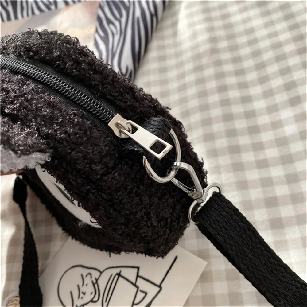 Japanese Plush Cartoon Crossbody Bag Cute Kawaii Shoulder Phone Purse