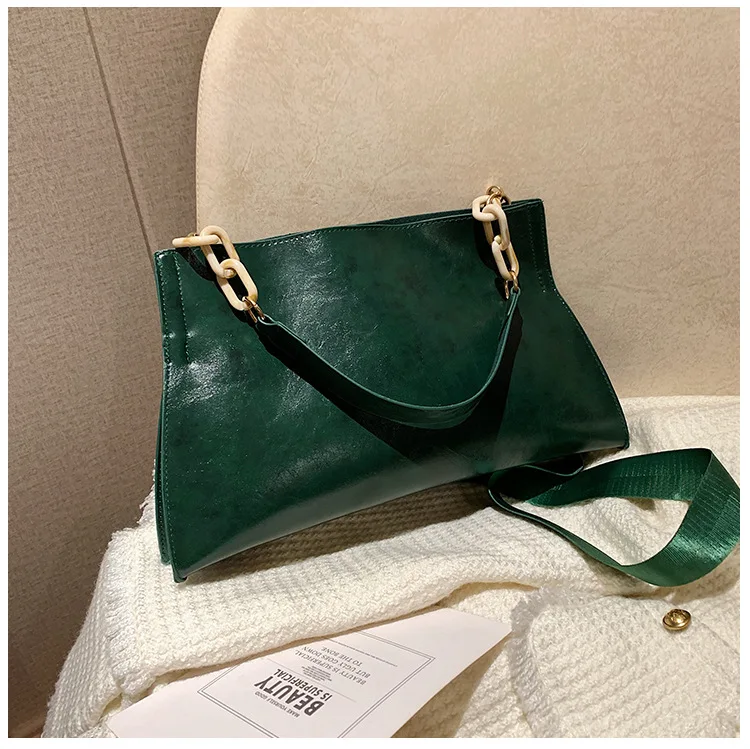 Fashion Shoulder Bag for Women, Soft Synthetic Leather Crossbody, New Design Large Capacity Female Underarm Handbag