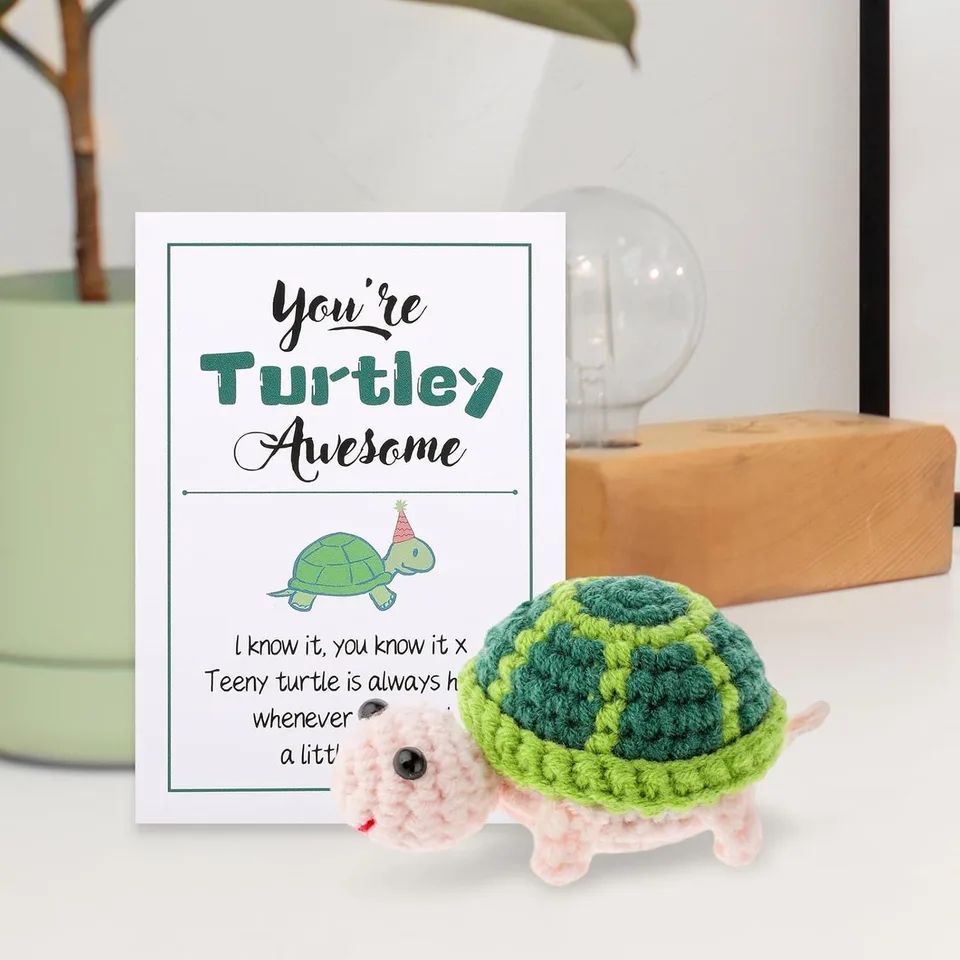 Cozy Comfort Crochet Buddy – Mini Emotional Support Plush Decor