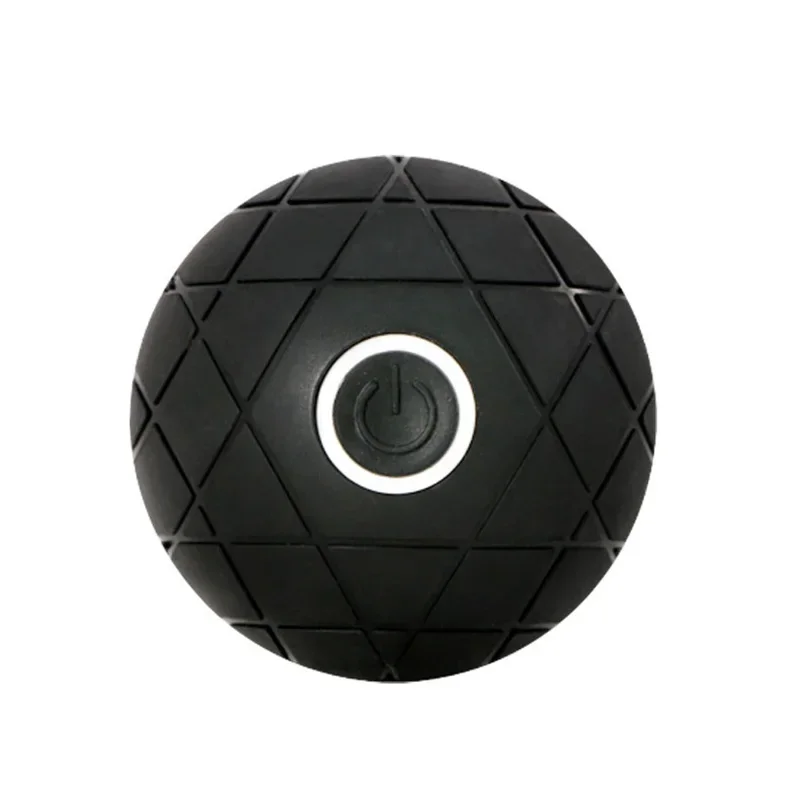 Yoga Pressure Roller Vibrating Foot Massage Ball, High Intensity Rechargeable Electric for Muscle Relief