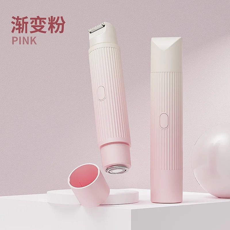 D0AB Electric Trimmer Shaver Women Waterproof Wet Dry Body Hair Trimmer