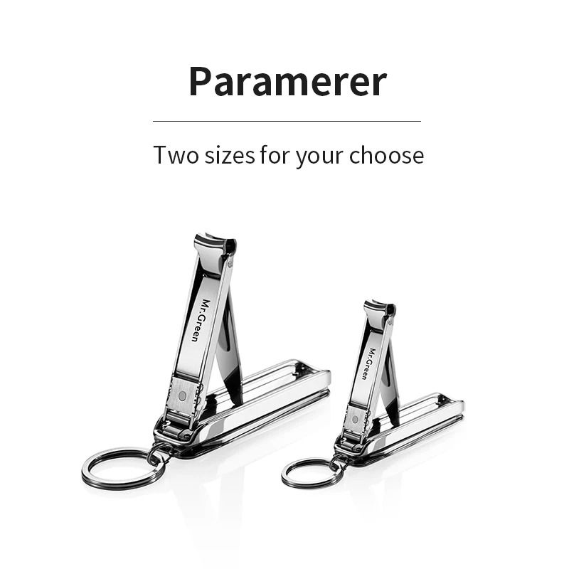 MR GREEN Multifunctional Nail Clipper Stainless Steel Nail Cutter with Six Functions