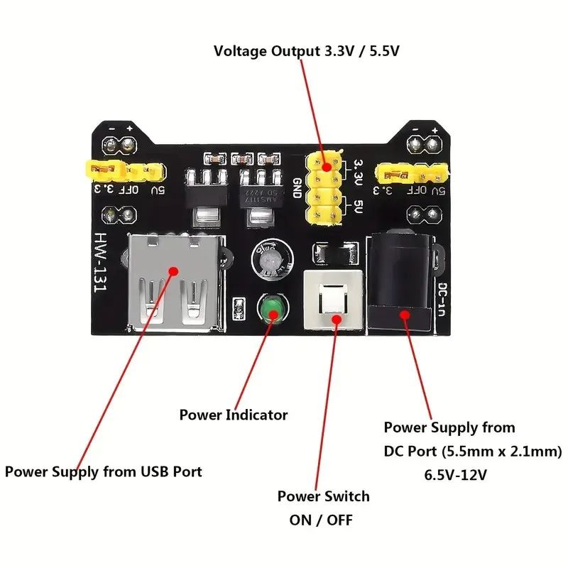 830-Piece Arduino UNO R3 DIY Project Starter Kit