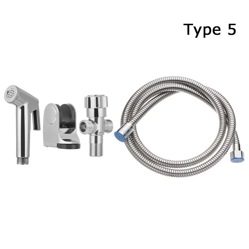 Stainless Steel Handheld Bidet Sprayer Head Self Cleaning