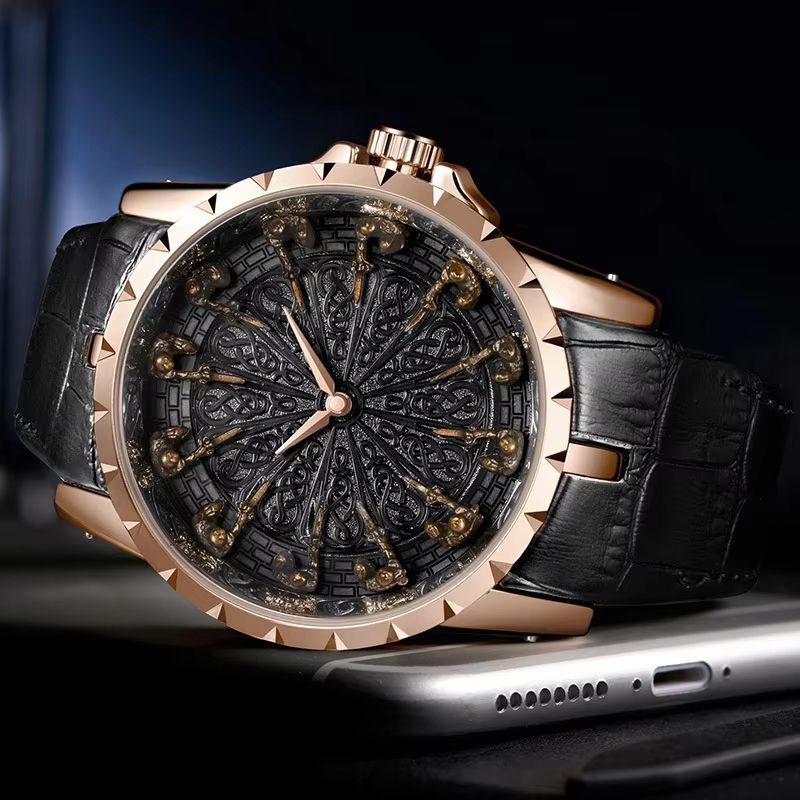 UTHAI CQ312 Medieval Knight Quartz Watch for Men