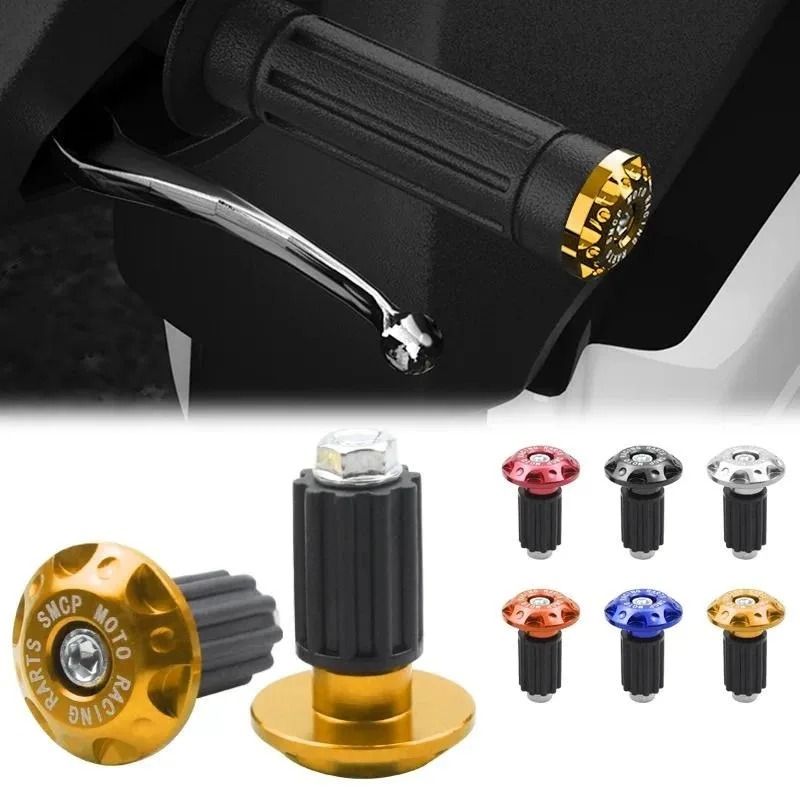 CNC Motorcycle Handlebar Ends Metal Bar End Sliders Counterweights